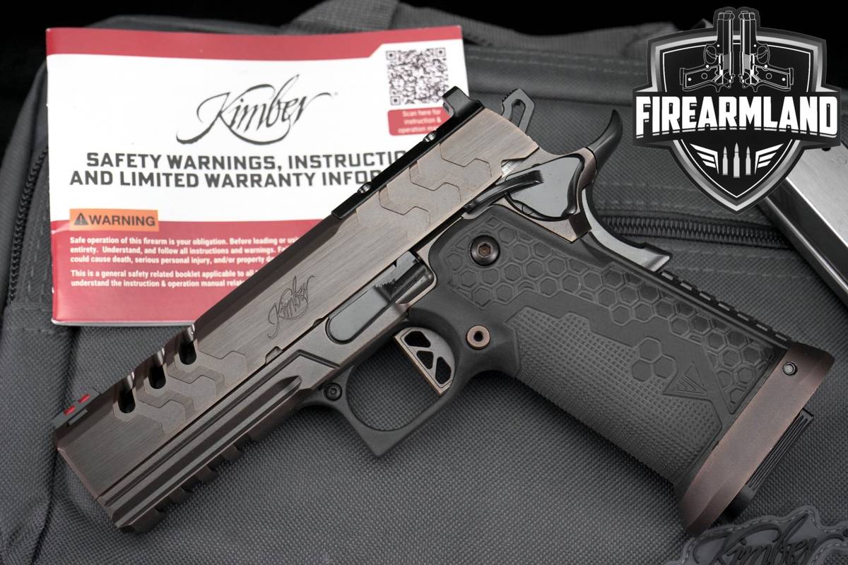 Kimber 2K11 Pro Royal 9mm Optics-Ready 1911 Bronze PVD +2 MAGS & ORIG CASE
