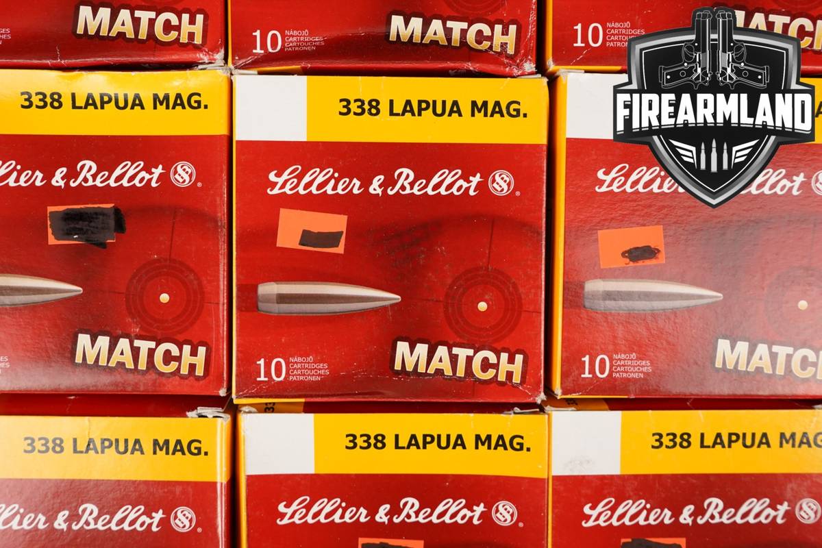 90 RDS! 338 Lapua Ammo Ammunition