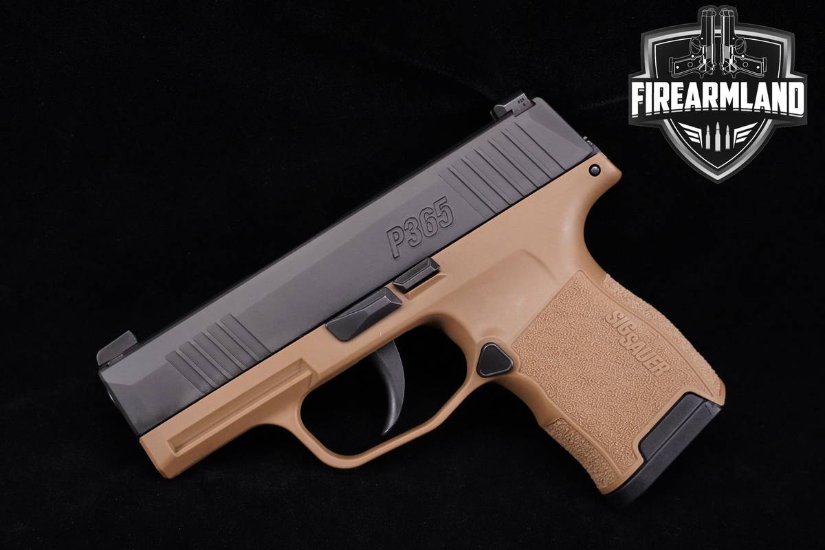 Sig Sauer P365 9mm 3.1 Two-Tone P 365 +2 MAGS & ORIG CASE