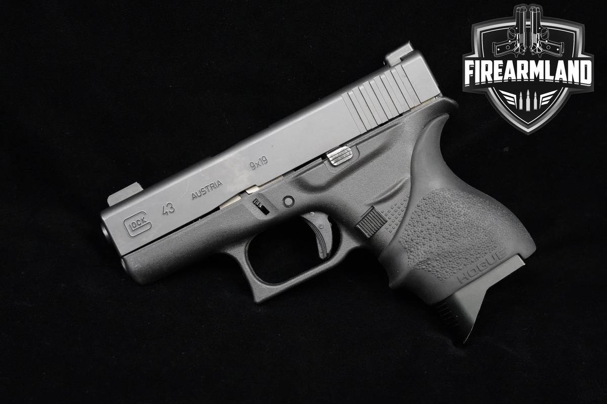 Glock 43 Slimline 9mm Glock +2 MAGS & ORIG CASE