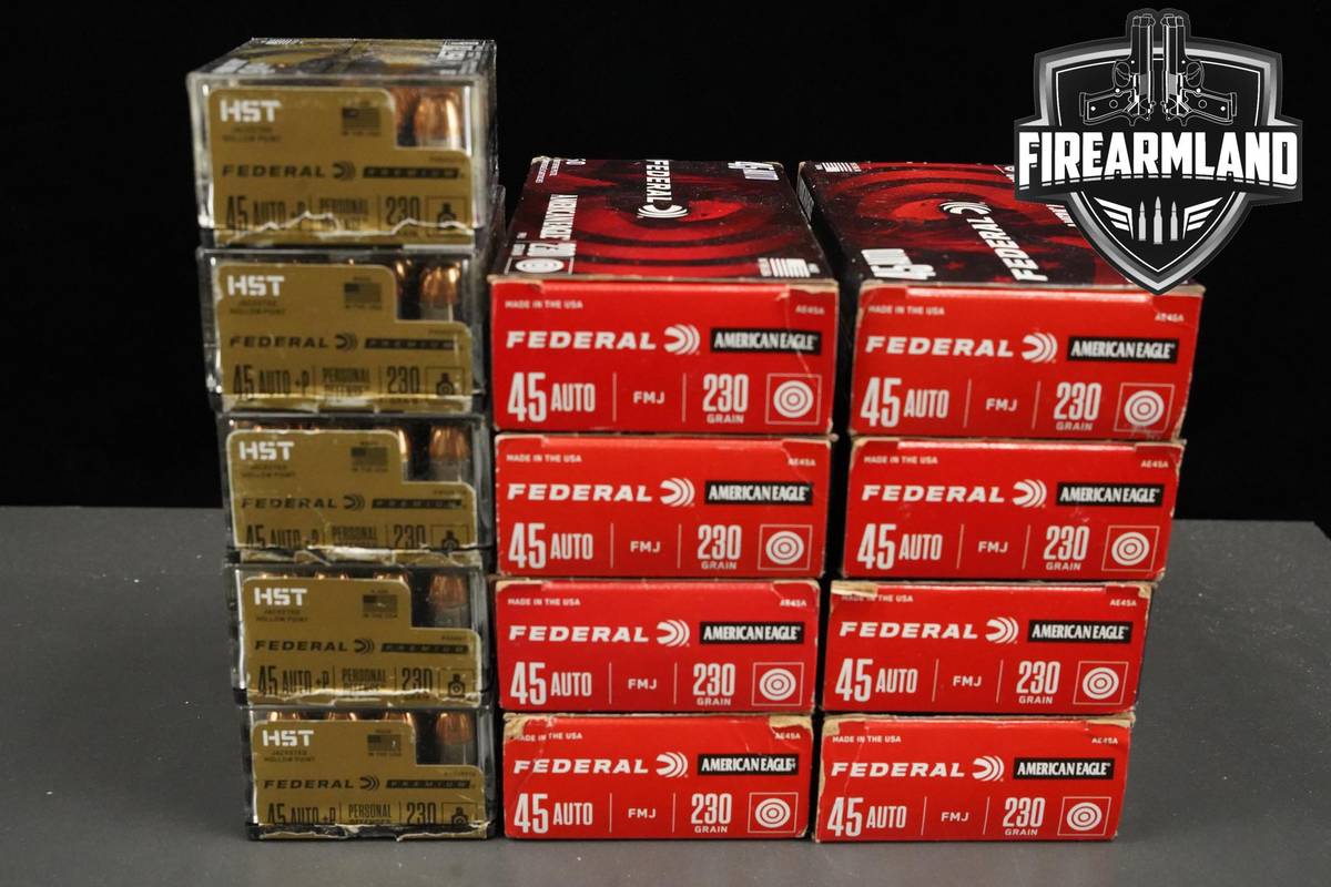 45 ACP Ammo 45-ACP Ammunition 500 ROUNDS