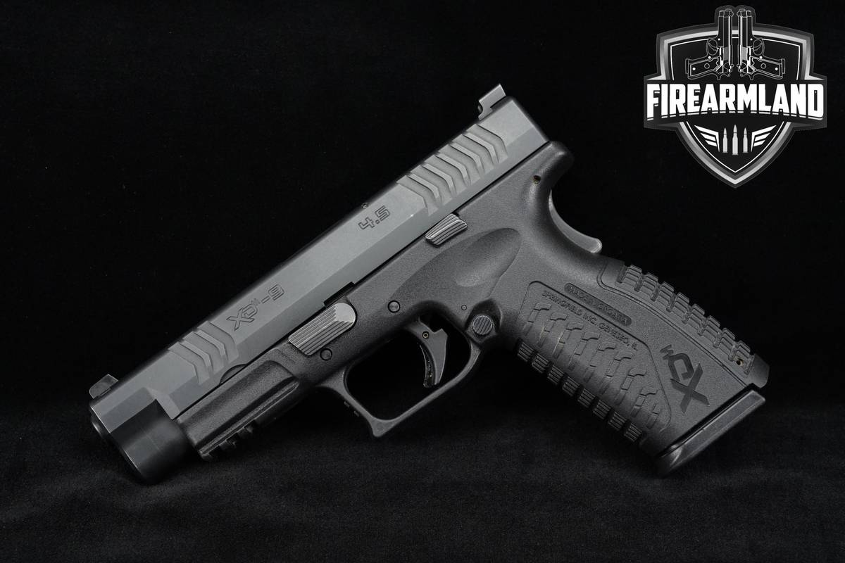 GEAR KIT Springfield Armory XD-M 4.5 9mm 4.5" +2 MAGS & ORIG CASE