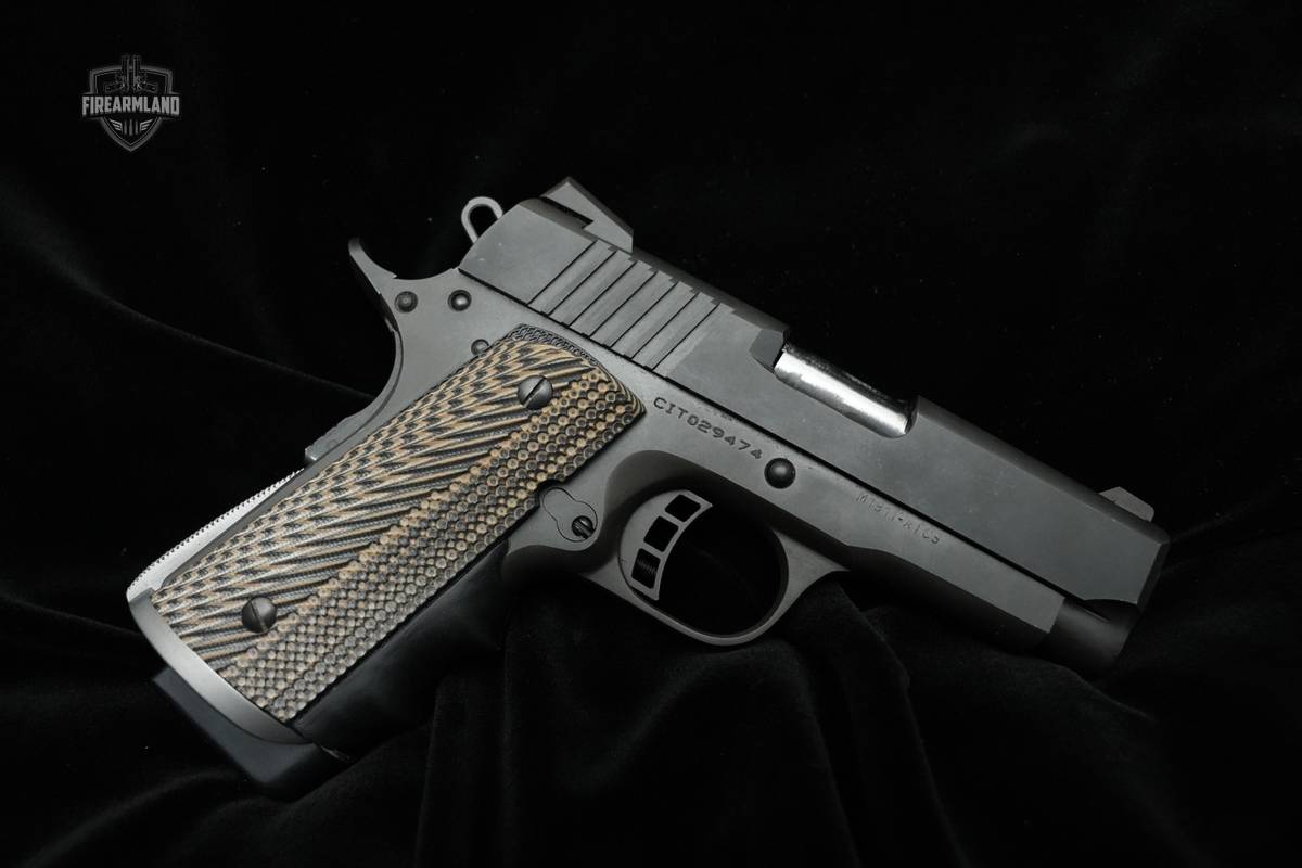 Citadel 1911 A-1 9mm G10 Stippled Grip Citadel 9mm 1911 Pistol A-1 Hand Gun