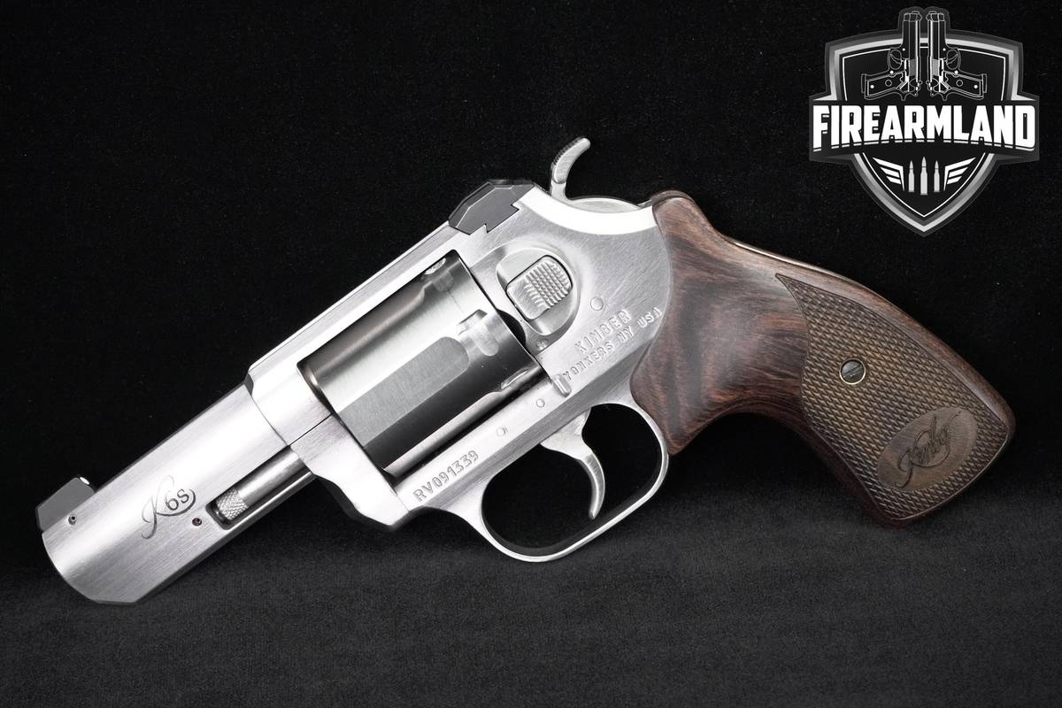 Kimber K6s DASA 357 Magnum 3" Brushed Stainless K6 S DA/SA Heavy Barrel