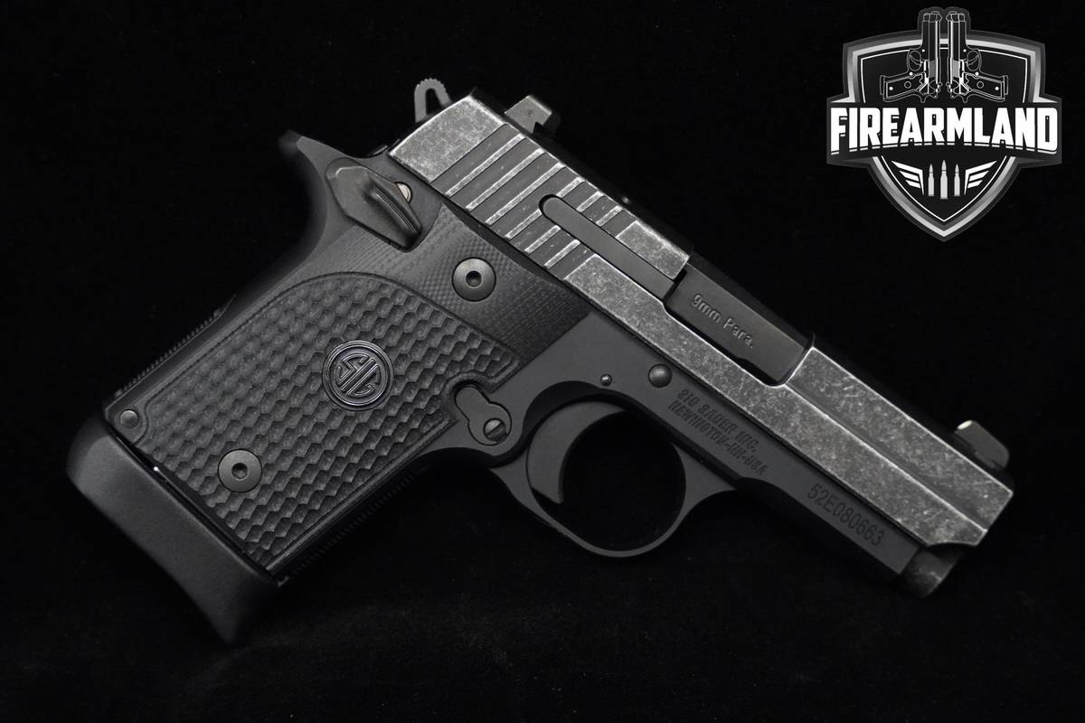Sig Sauer P938 9mm 1911 3" P938 P-938 +ORIG CASE