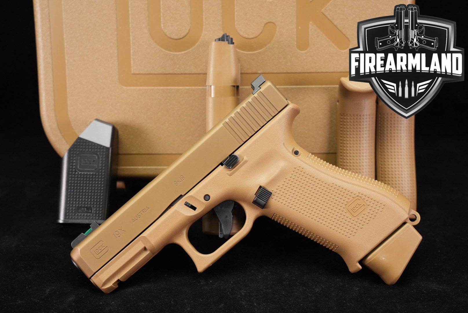 Glock 19X MOS 9mm Coyote +5 Mags Original Case | Sold