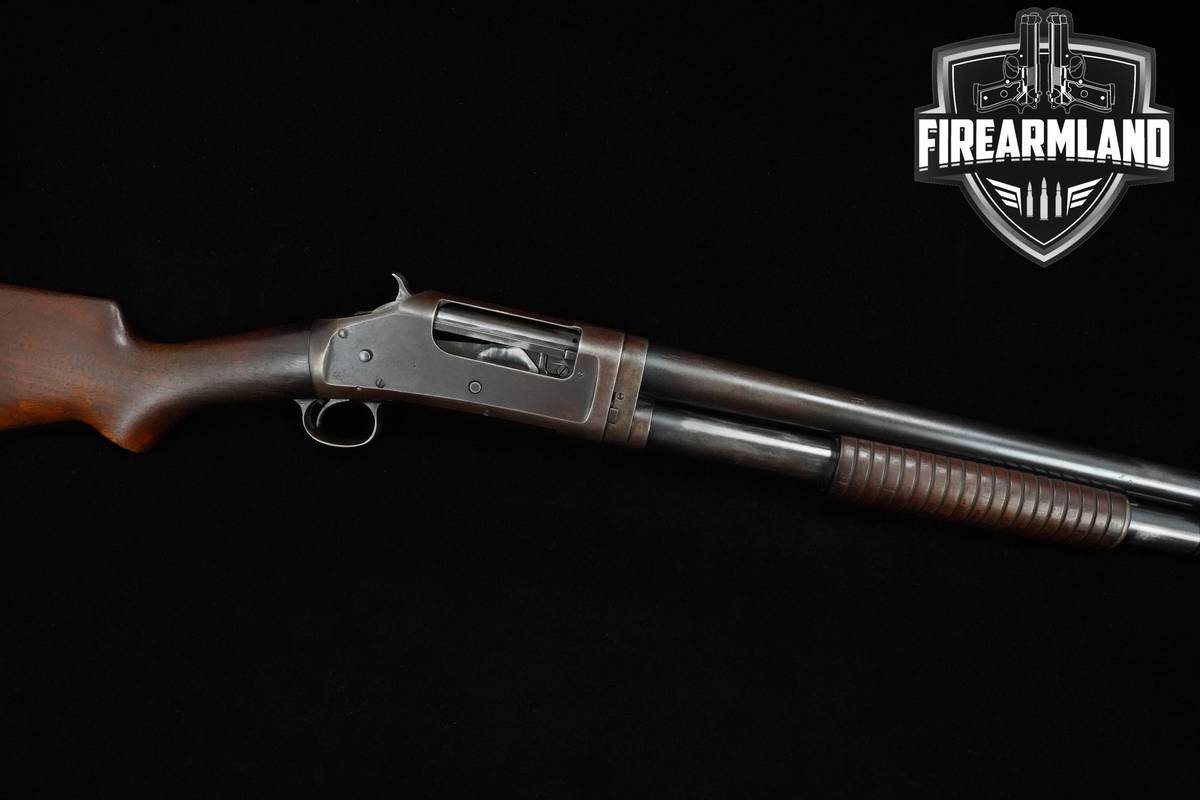 SLAM FIRE! 1925 Winchester Model 1897 12-Gauge 30" Blued Winchester 97