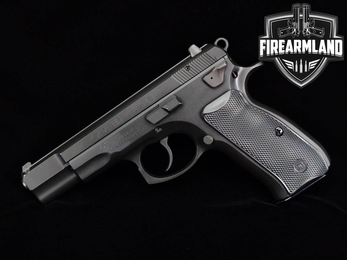 CZ 75 BD 9mm 4.6" CZ75 75BD Target Defense Pistol +2 MAGS & ORIG CASE