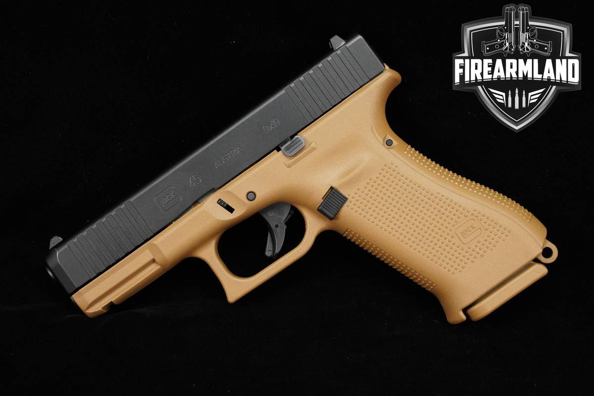 TWO TONE! Glock 19X 9mm 4.02" Coyote G19X +3 MAGS & ORIG CASE