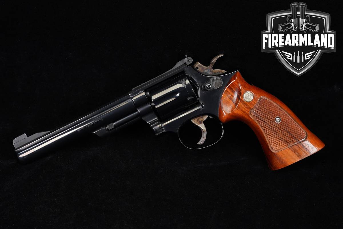 VINTAGE 1979 Smith & Wesson S&W Model 19-4 357 Magnum 6" High-Polish Blued