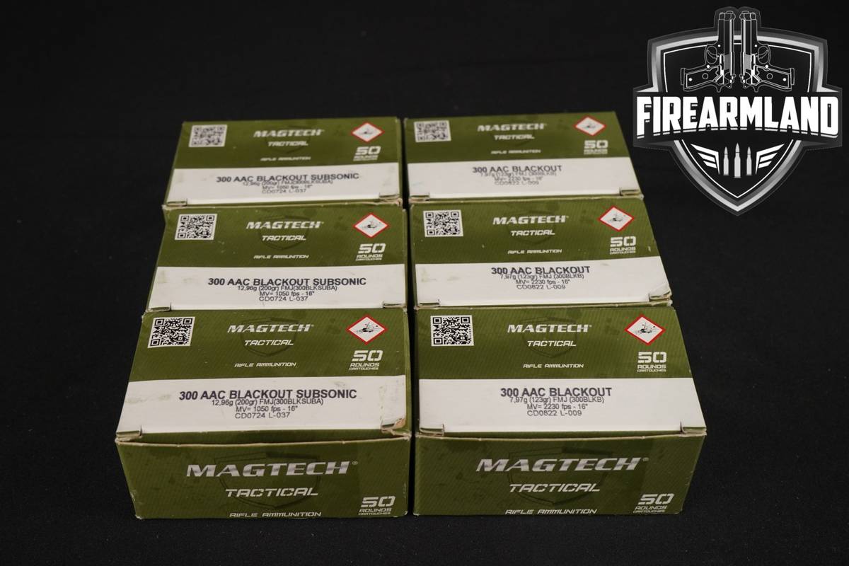 300 RDS! Blackout Ammo BLK-AAC Ammunition