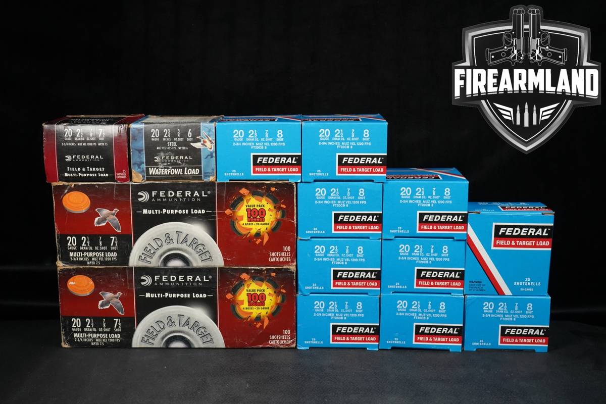 500 RDS! 20-Gauge Ammo 20Ga Ammunition