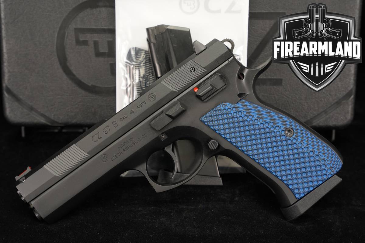 CZ 97 B 45 ACP 4.65" CZ97 97B +2 MAGS & ORIG CASE