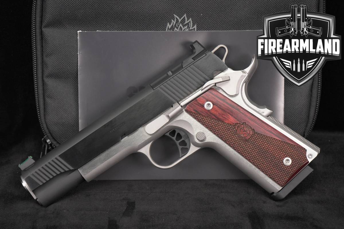 Springfield Armory 1911 Ronin 45 ACP Two-Tone Blued & Stainless +ORIG CASE