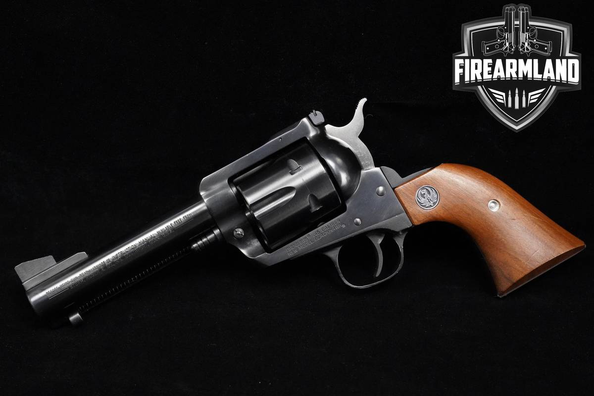 1990 Ruger New Model Blackhawk 45-Colt 4.62" Blued Ruger Blackhawk