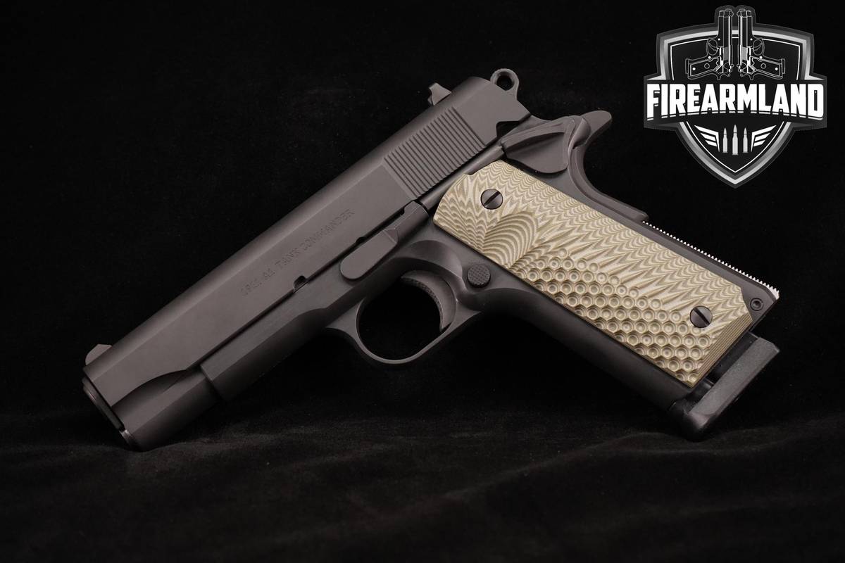 Tisas USA 1911A1 Tank Commander 9mm 1911-A1 4.25" Black/Dark Grey