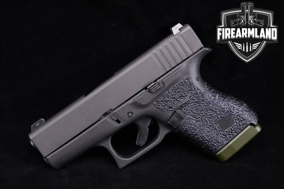 Glock 43 Slimline 9mm 3.41" G43 +3 MAGS & ORIG CASE