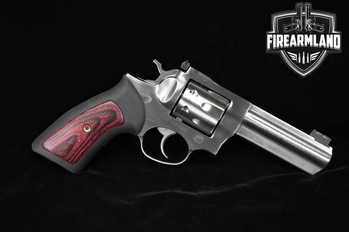 Ruger GP100 7-Shot 357 Magnum 4.2" Satin Stainless GP-100 +ORIG CASE