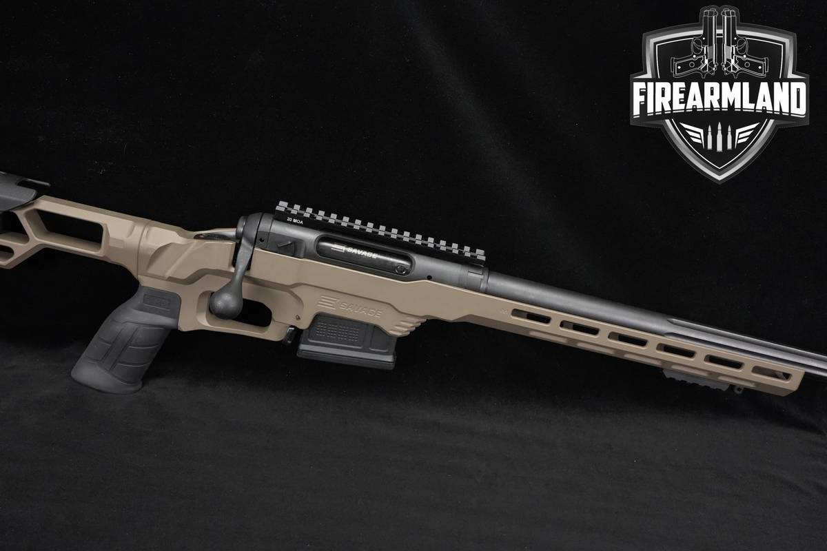 Savage Arms 110 Precision 6.5 Creedmoor 24" FDE Fluted MDT-LSS-XL Rifle