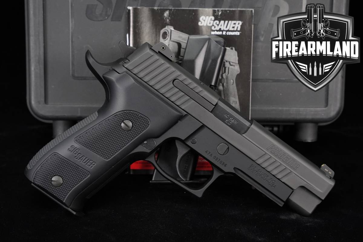 Sig Sauer P226R Elite Dark 40 S&W 4.4" P226-R P-226 SRT +2 MAGS & ORIG CASE