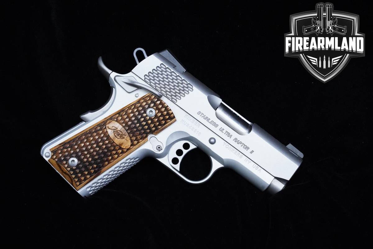 Kimber Stainless Ultra Raptor II Commander 45 ACP 1911 3.1" Kimber 2