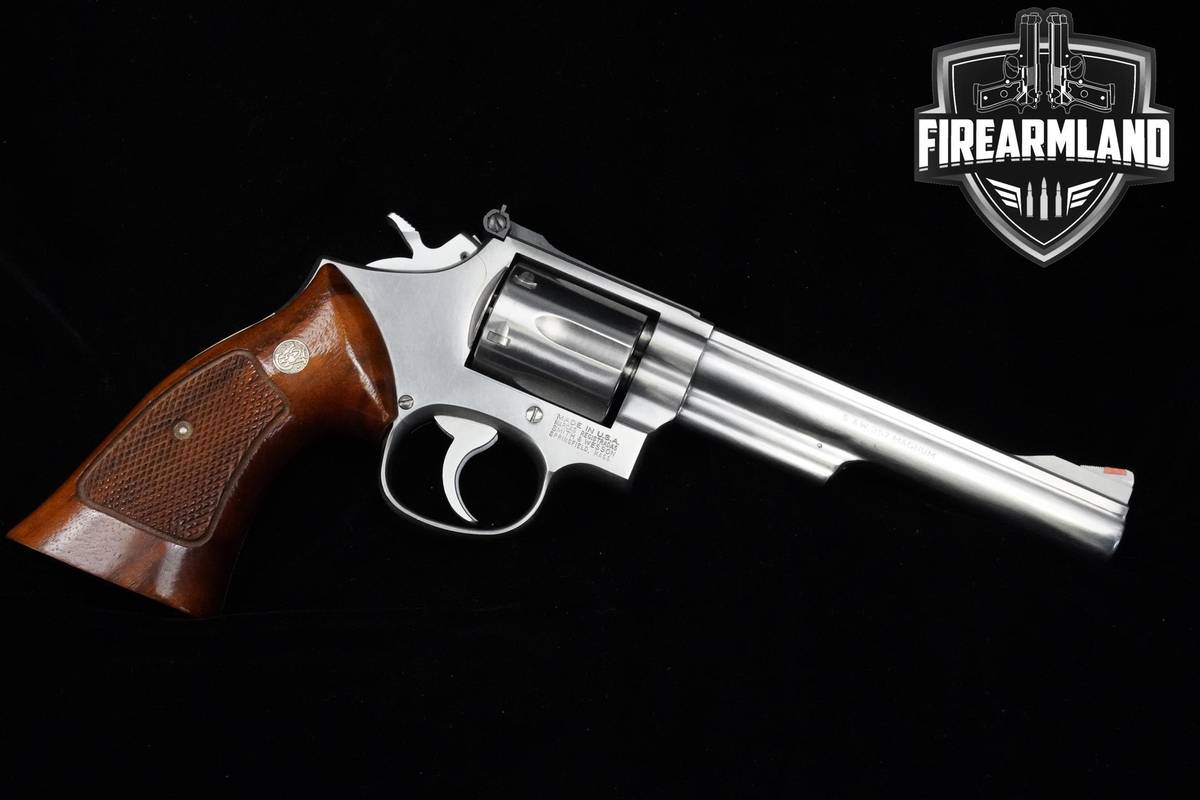 1989 Smith & Wesson (S&W) Model 66-3 Combat Magnum Stainless 357 Magnum S&W