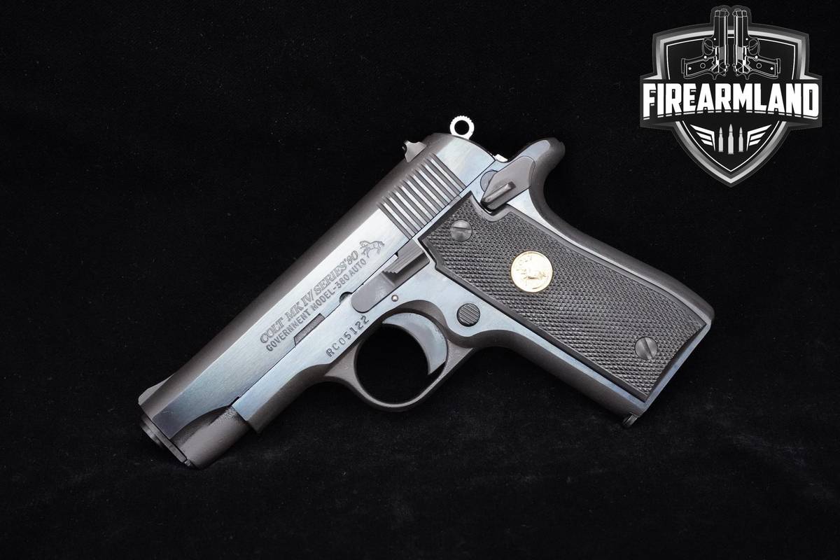 1983 Colt Government 380 ACP Mk IV Colt-Government-380 MkIV Mustang +OG BOX