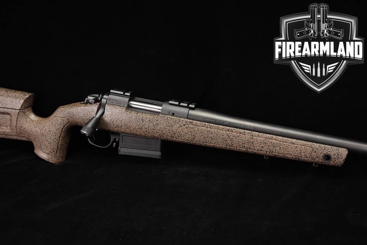 Bergara B-14 HMR 6.5 Creedmoor 22" Grey & Brown/Black Speckle B14 THREADED