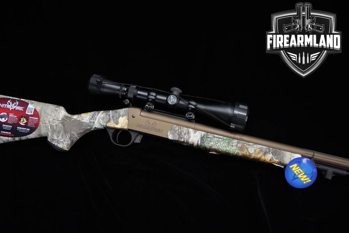 Traditions Nitrofire 50 BPM CERAKOTE Traditions-Nitrofire +ORIG BOX & OPTIC