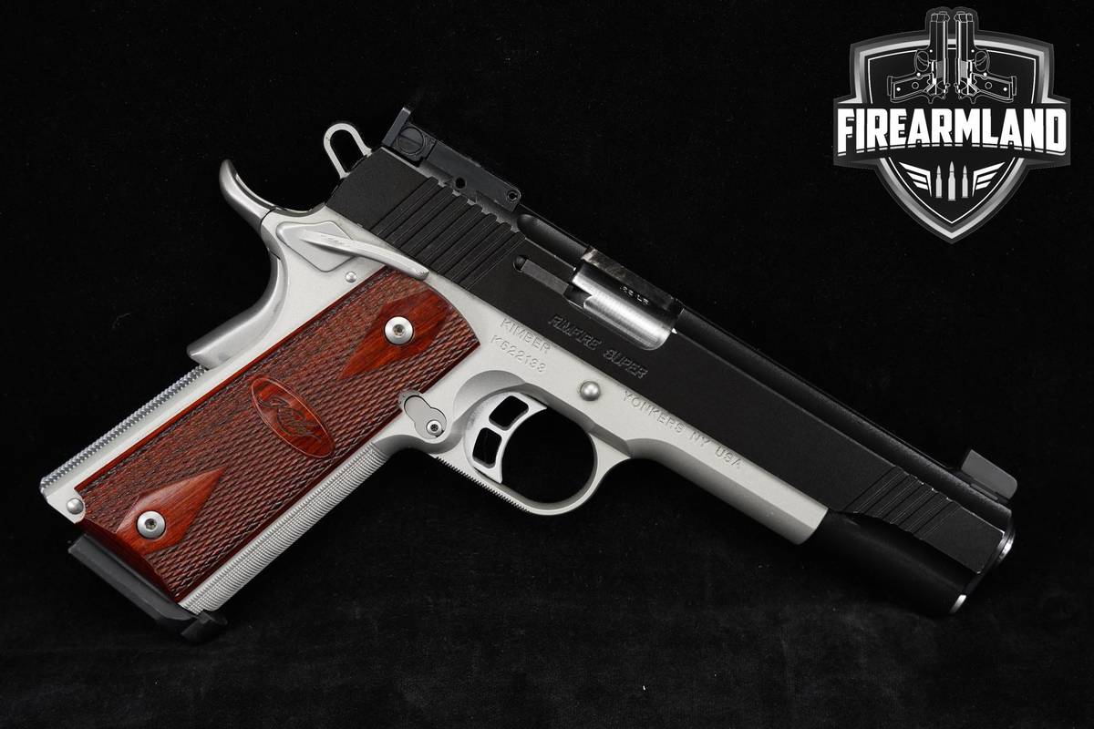DISCONTINUED Kimber Rimfire Super Custom Shop 22LR 1911 +2 MAGS & OG CASE