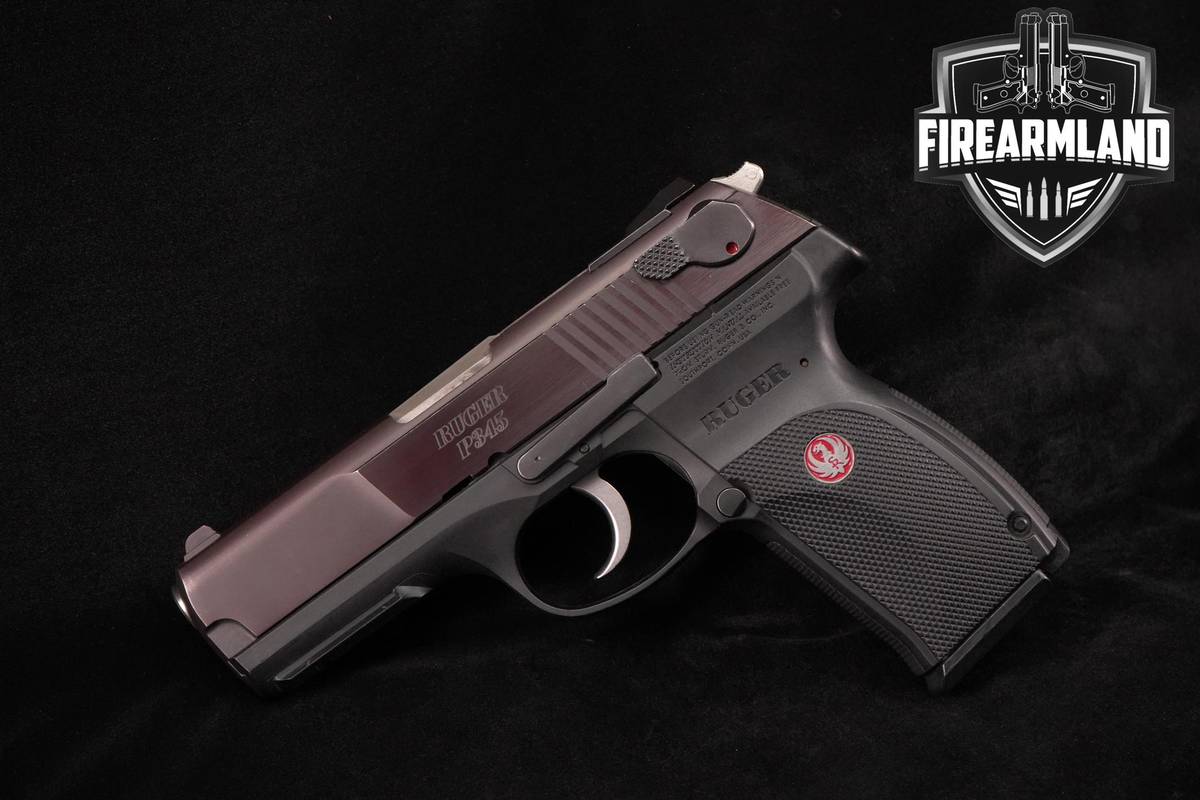 2008 Ruger P345 45 ACP 4.2" Blued P-345 DA/SA
