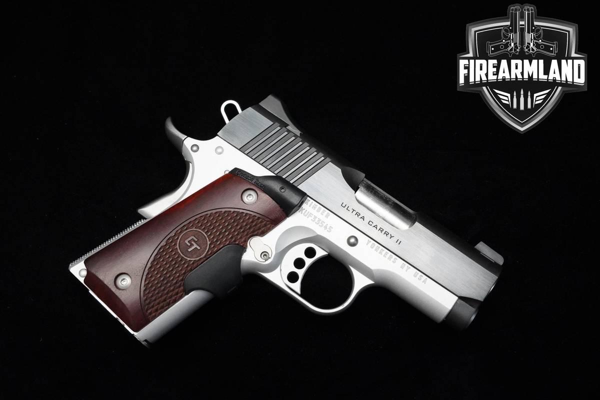 Kimber Ultra Carry II 9mm 1911 3" Two-Tone Kimber 1911 +ORIG CASE