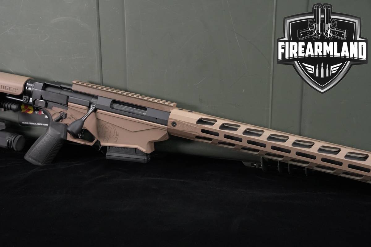 Ruger PRECISION RIFLE 6.5 Creedmoor 24" FDE RPR +PELICAN CASE