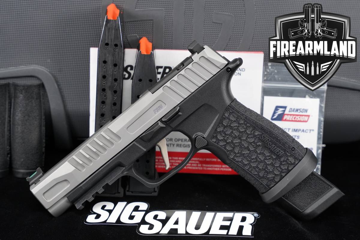 Sig Sauer P365 FUSE 9mm Two-Tone Stainless Optic-Ready +3 MAGS & OG CASE