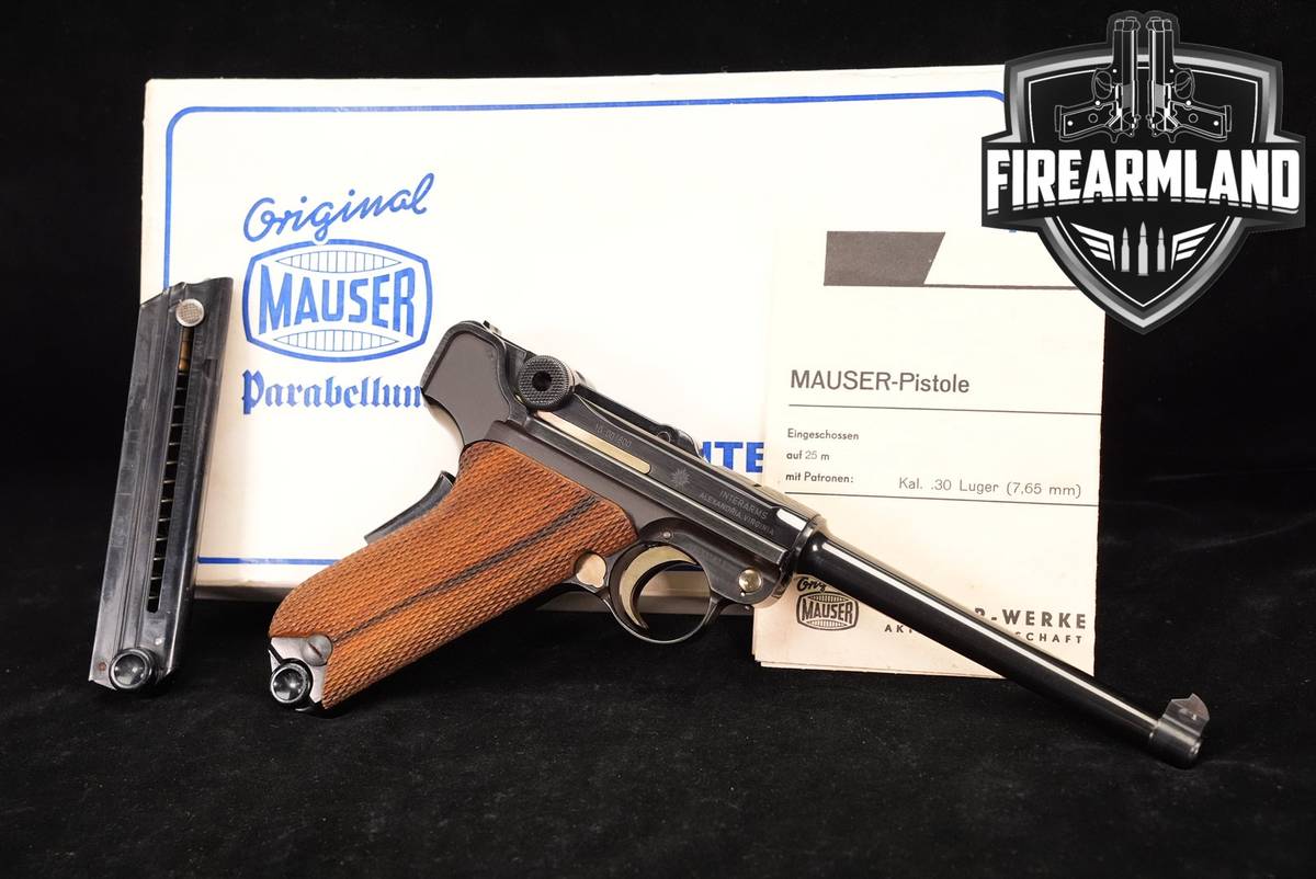 Mauser-Werke Parabellum P.08 American Eagle P08 Luger P-08 Interarms