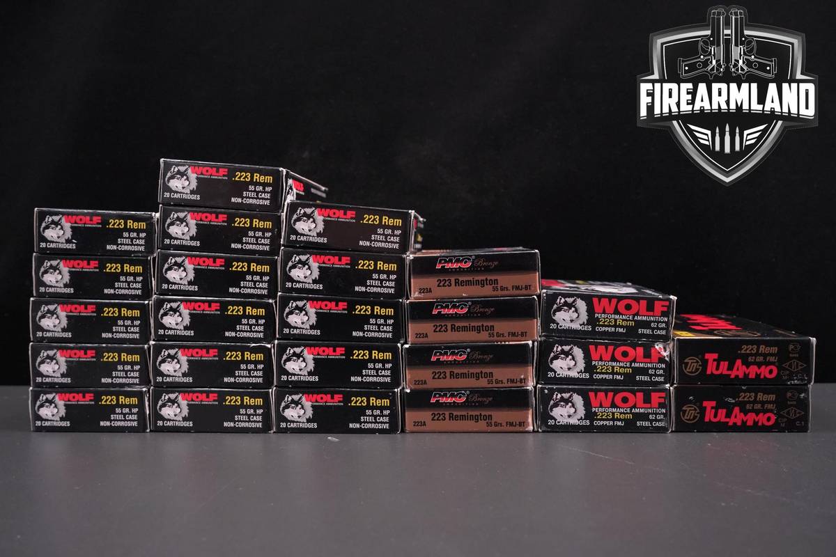 500 RDS! 223 Rem Ammo .223 Remington