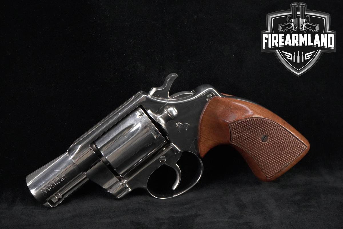 VINTAGE! 1975 Colt Cobra 38 Special 2" Nickel Finish Colt-Cobra 38 SPL