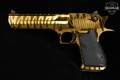 Magnum Research Desert Eagle Mark XIX, Titanium Gold Tiger Stripe .50 AE Titanium Gold Tiger Stripe in Excellent Condition Image 3