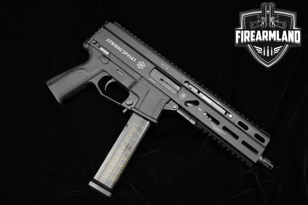 Grand Power Stribog SP45A3 8" 45 ACP Stribog SP45 SP-45 +3 MAGS