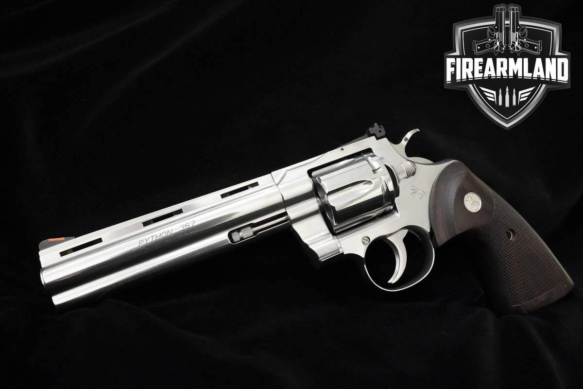 Colt Python 357 Magnum Stainless Steel Colt +ORIG CASE