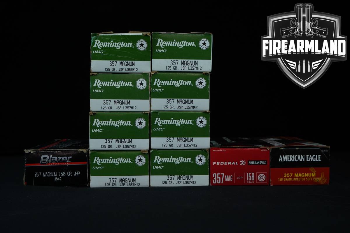 550 RDS! 357 Magnum Ammo Mag Ammunition