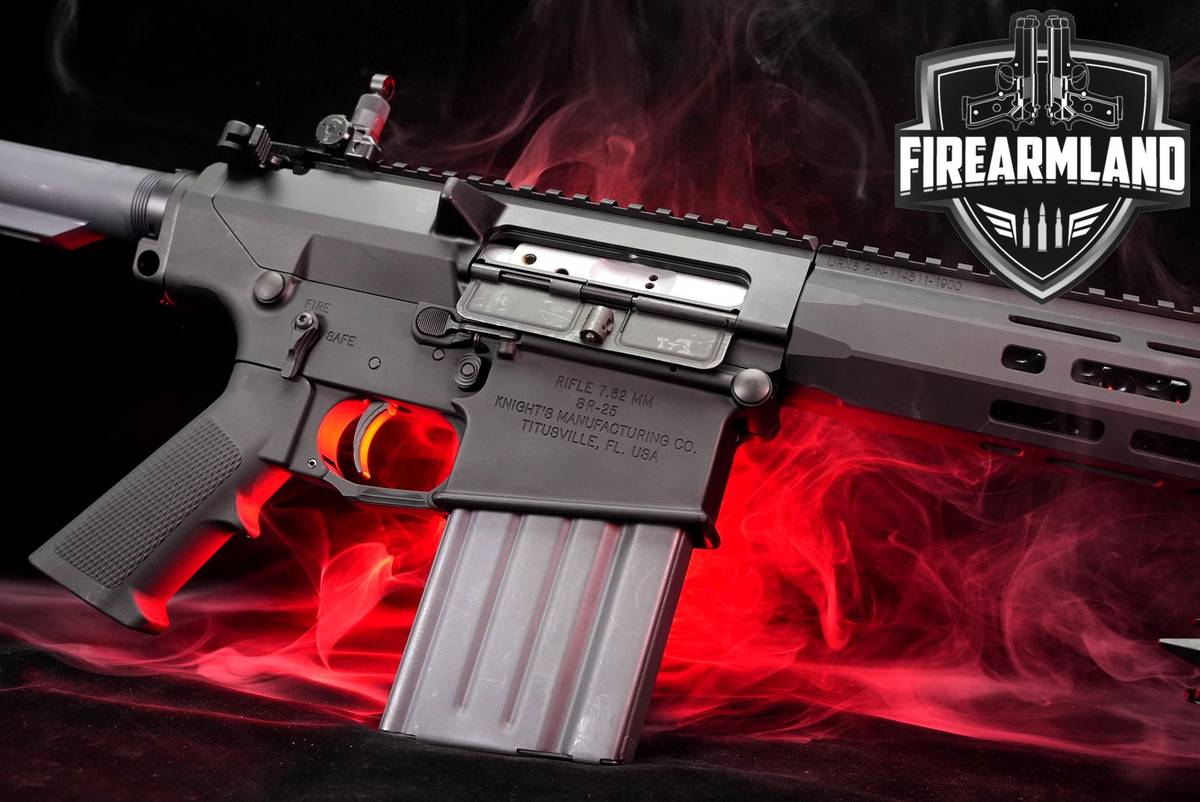 Knights Armament KAC SR-25 E2 APR AR-10 AR10 SR25 DIMPLED BARREL +BIPOD