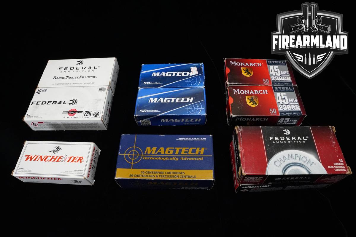 VINTAGE 45 ACP Ammo 45-ACP Auto Ammo 500 ROUNDS