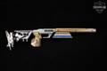 Anschutz Super-Match Mod. 1913 2213 Aluminum Free-Rifle Stock .22 LR Blued & Blue/Grey Laminate in Very Good Condition Image 4