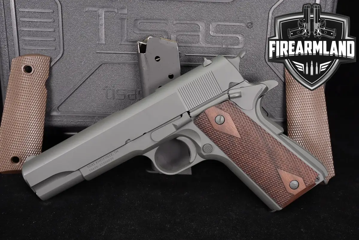 Tisas M1911 A1 GOVT 45 ACP 1911 Gray M1911A1 Series 70 +2 MAGS & ORIG CASE