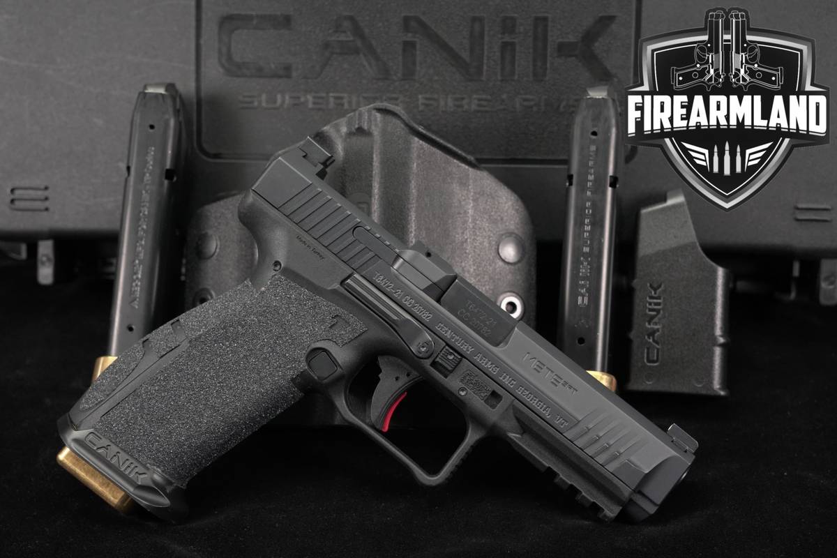Canik METE SFT 9mm Optics-Ready+3 MAGS, ORIG CASE & HOLSTER