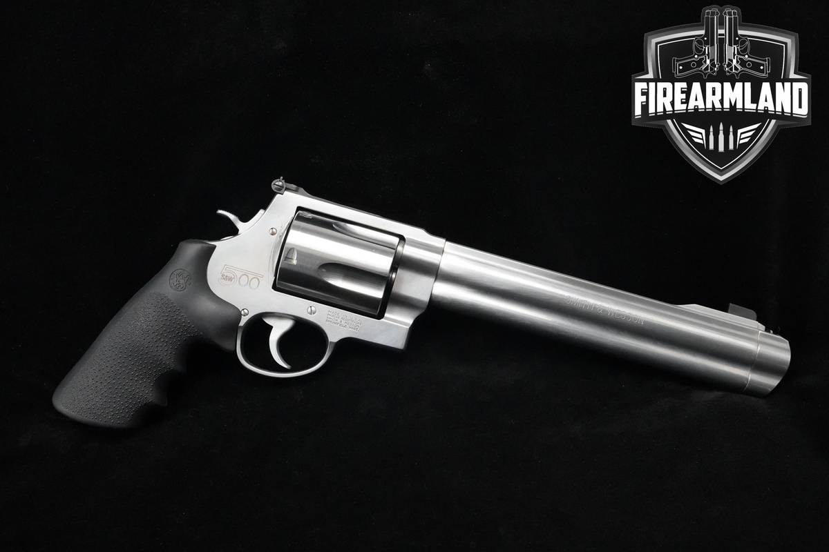 Smith & Wesson (S&W) 500 8.3" Stainless Steel S&W-500 BIG BORE +ORIG CASE