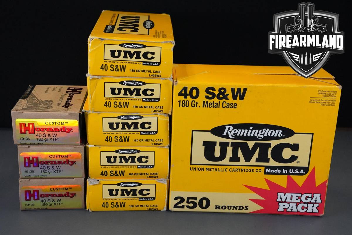 40 S&W Ammo 40-S&W Ammunition 560 ROUNDS