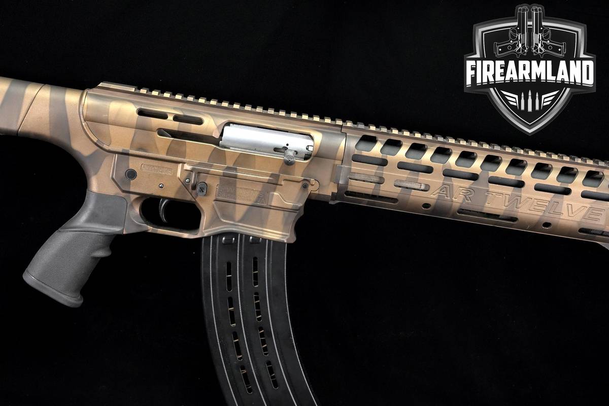 Panzer Arms AR Twelve 12-Gauge 18.5" AR12 +4 MAGS & ORIG BOX