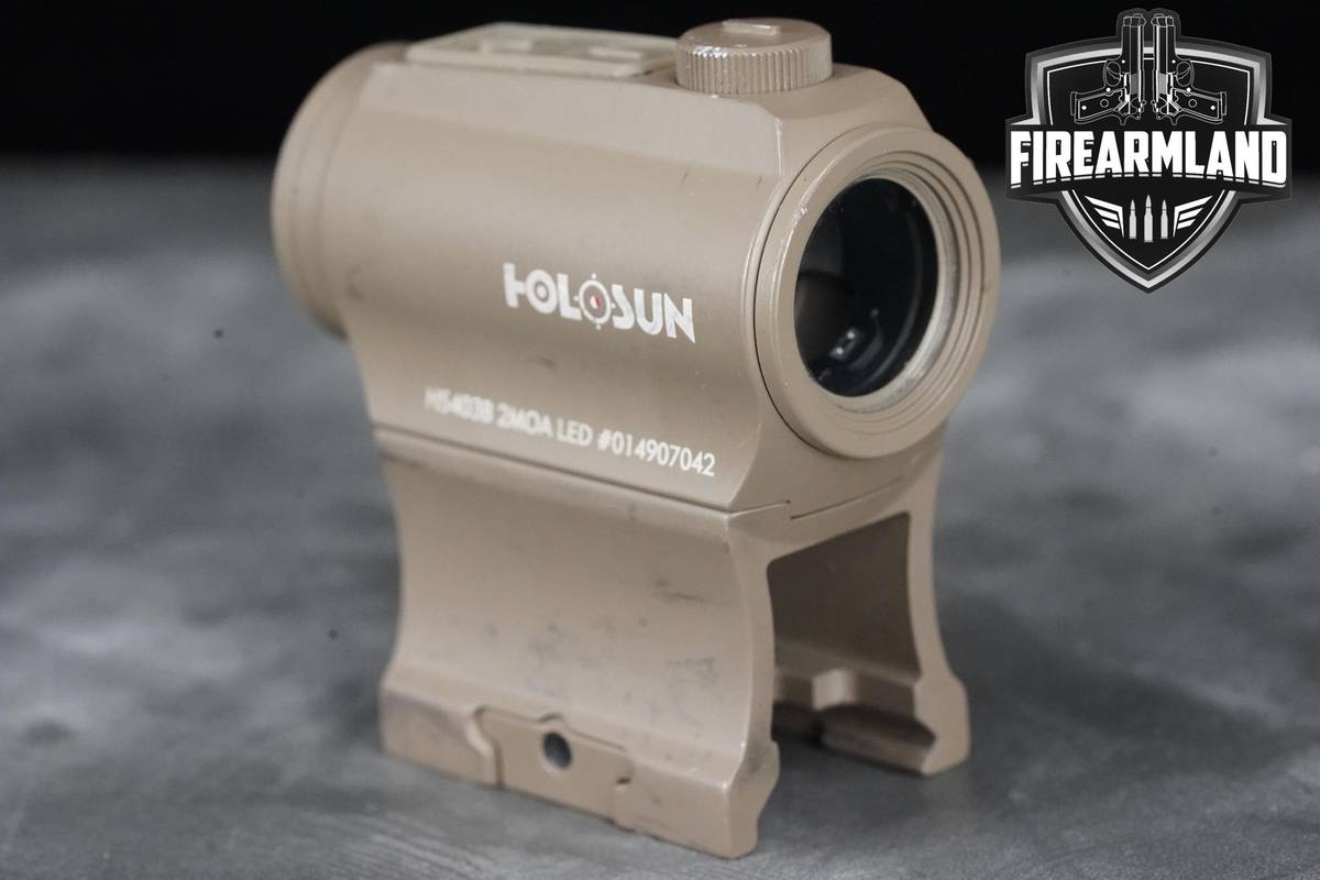 Holosun HS403B 2-MOA Dot LED Reticle FDE Holosun